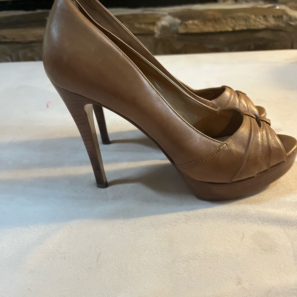 ALDO peep toe heel